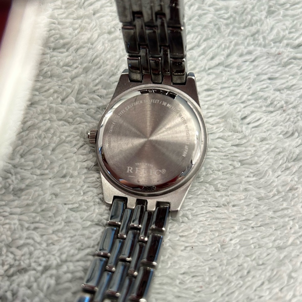 Relic Silver Chain Watch - Picture 2 of 5